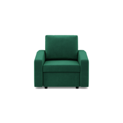 NEO Kronos Armchair, Filling - Spring, Color - BOTTLE GREEN, Type of Armrest - Slanted NEO Kronos Armchair, Filling - Spring, Color - BOTTLE GREEN, Type of Armrest - Slanted