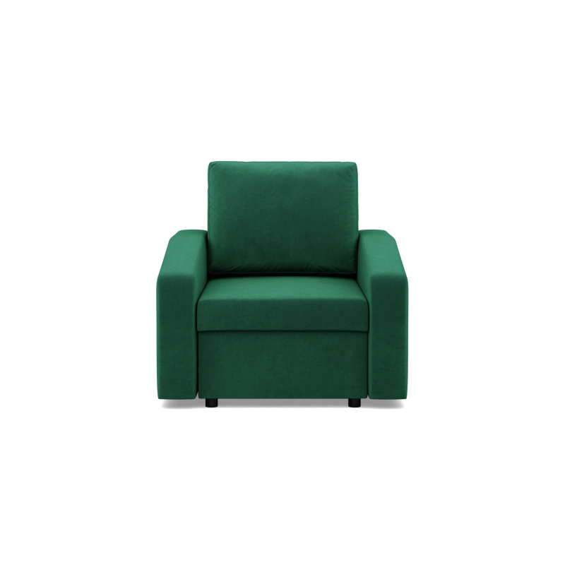 NEO Kronos Armchair, Filling - Spring, Color - BOTTLE GREEN, Type of Armrest - Slanted NEO Kronos Armchair, Filling - Spring, Color - BOTTLE GREEN, Type of Armrest - Slanted