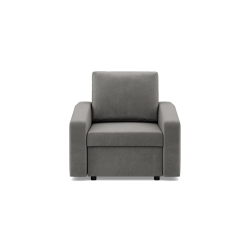 NEO Kronos Armchair, Filling - Spring, Color - LIGHT GRAY, Type of armrest - Slanted NEO Kronos Armchair, Filling - Spring, Color - LIGHT GRAY, Type of armrest - Slanted