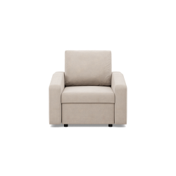 NEO Kronos Armchair, Filling - Spring, Color - BEIGE, Armrest Type - Slanted NEO Kronos Armchair, Filling - Spring, Color - BEIGE, Armrest Type - Slanted