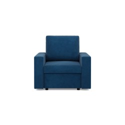 NEO Poso Armchair, Filling - Spring, Color - NAVY BLUE, Type of Armrest - Straight NEO Poso Armchair, Filling - Spring, Color - NAVY BLUE, Type of Armrest - Straight