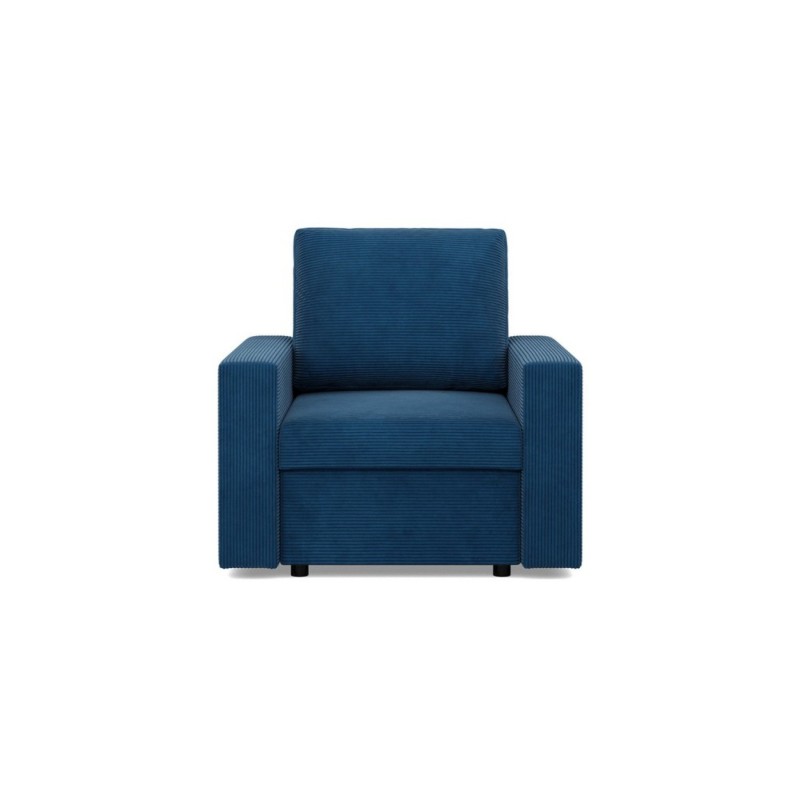 NEO Poso Armchair, Filling - Spring, Color - NAVY BLUE, Type of Armrest - Straight NEO Poso Armchair, Filling - Spring, Color - NAVY BLUE, Type of Armrest - Straight