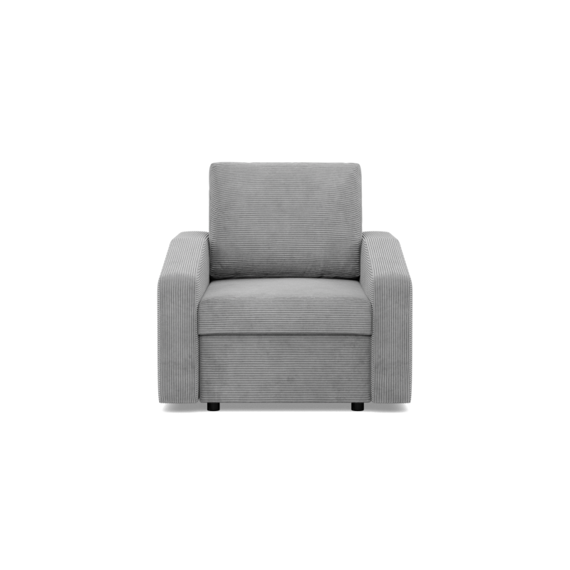 NEO Poso Armchair, Filling - Spring, Color - GRAY, Type of armrest - Slanted NEO Poso Armchair, Filling - Spring, Color - GRAY, Type of armrest - Slanted