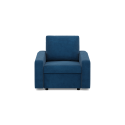 NEO Poso Armchair, Filling - Spring, Color - NAVY BLUE, Armrest Type - Slanted NEO Poso Armchair, Filling - Spring, Color - NAVY BLUE, Armrest Type - Slanted
