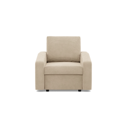 NEO Poso Armchair, Filling - Spring, Color - BEIGE, Type of Armrest - Slanted NEO Poso Armchair, Filling - Spring, Color - BEIGE, Type of Armrest - Slanted