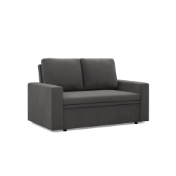 Sofa NEO Mikro , Kolor - SZARY, Rodzaj podłokietnika - Prosty