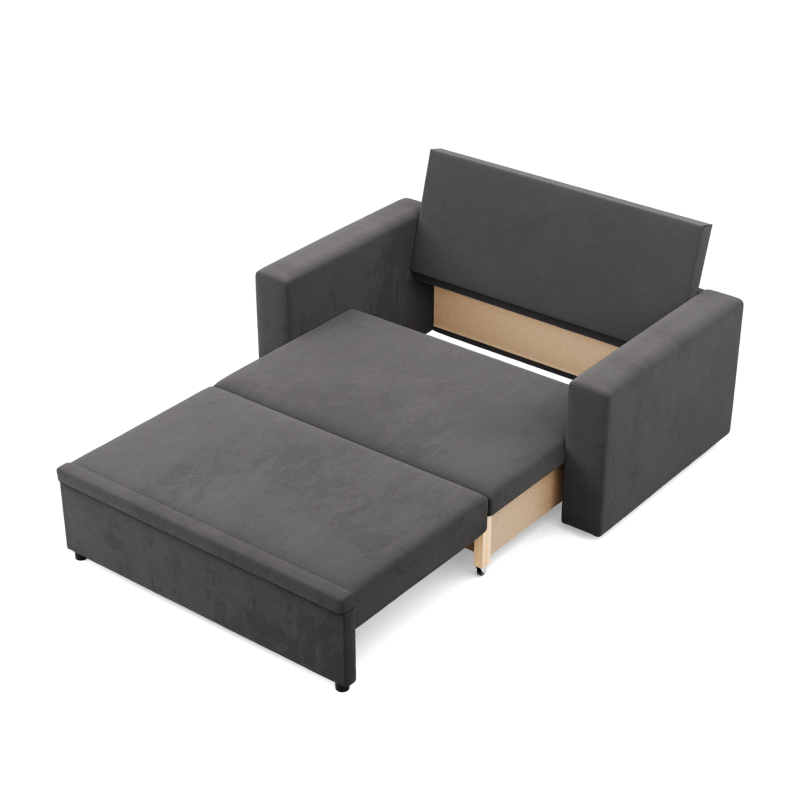NEO Mikro Sofa, Color - GRAY, Type of Armrest - Straight NEO Mikro Sofa, Color - GRAY, Type of Armrest - Straight