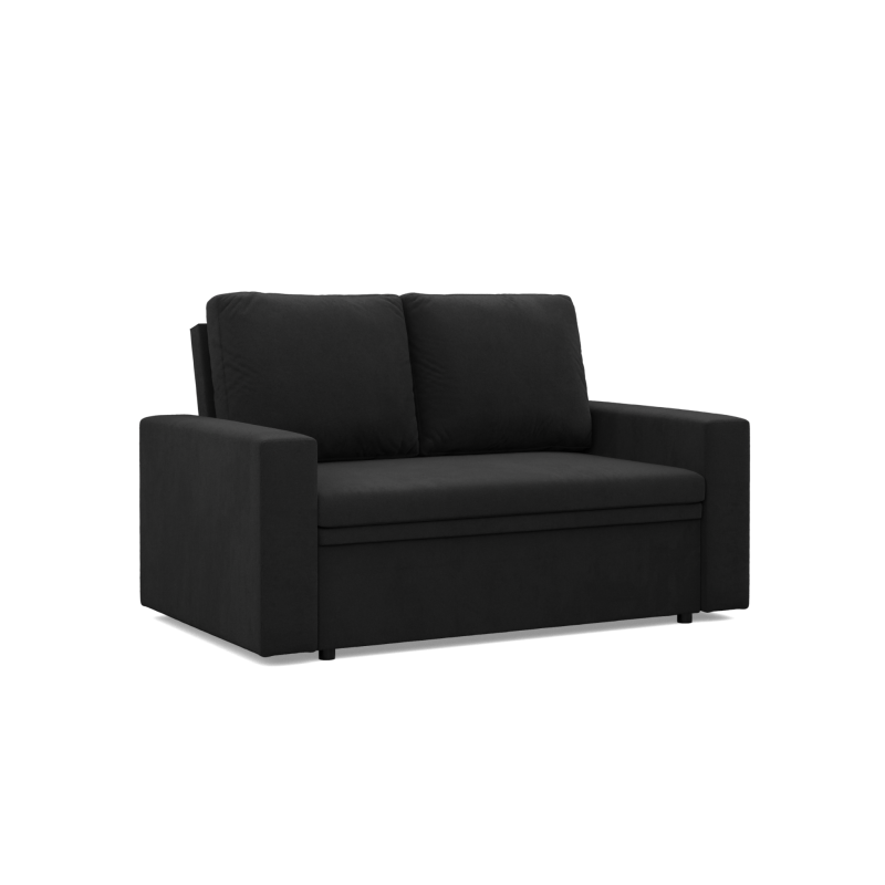 Sofa NEO Micro, Color - BLACK, Type of armrest - Straight Sofa NEO Micro, Color - BLACK, Type of armrest - Straight