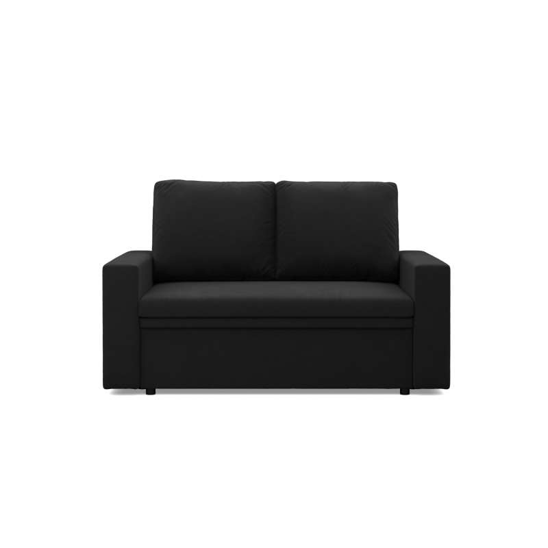 Sofa NEO Micro, Color - BLACK, Type of armrest - Straight Sofa NEO Micro, Color - BLACK, Type of armrest - Straight