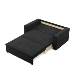 Sofa NEO Micro, Color - BLACK, Type of armrest - Straight Sofa NEO Micro, Color - BLACK, Type of armrest - Straight