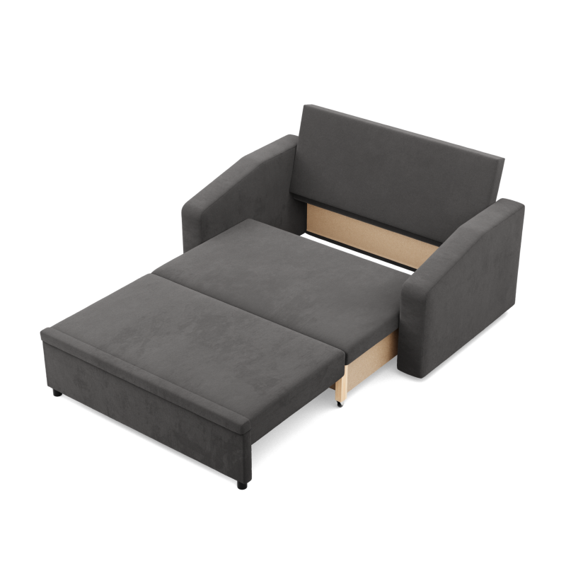 Sofa NEO Micro, Color - GRAY, Type of armrest - Slanted Sofa NEO Micro, Color - GRAY, Type of armrest - Slanted
