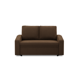 Sofa NEO Mikro, Color - BROWN, Type of armrest - Slanted Sofa NEO Mikro, Color - BROWN, Type of armrest - Slanted