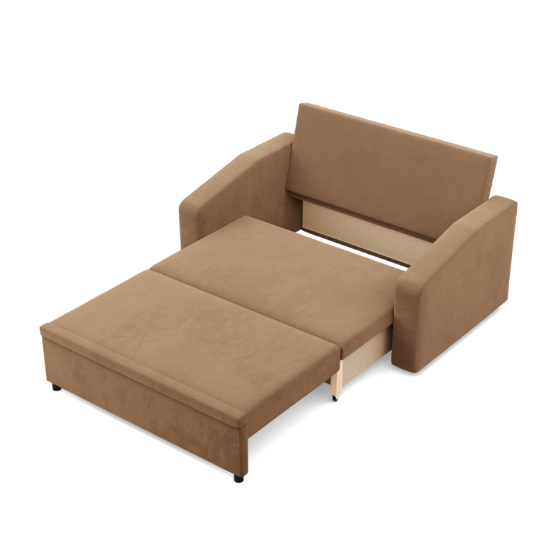 Sofa NEO Mikro, Color - CAPPUCCINO, Type of armrest - Slanted Sofa NEO Mikro, Color - CAPPUCCINO, Type of armrest - Slanted