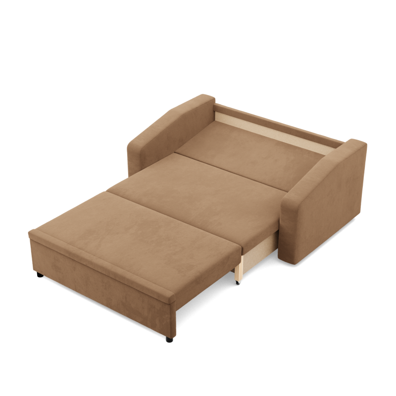 Sofa NEO Mikro, Color - CAPPUCCINO, Type of armrest - Slanted Sofa NEO Mikro, Color - CAPPUCCINO, Type of armrest - Slanted