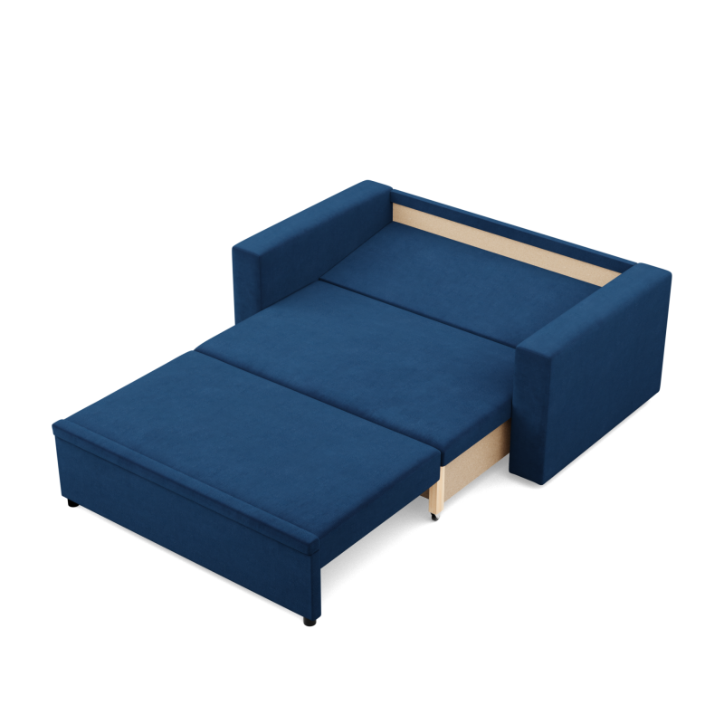 Sofa NEO Kronos, Color - NAVY BLUE, Armrest type - Straight Sofa NEO Kronos, Color - NAVY BLUE, Armrest type - Straight