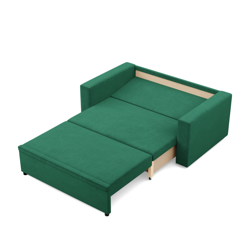 Sofa NEO Kronos, Color - BOTTLE GREEN, Type of armrest - Straight Sofa NEO Kronos, Color - BOTTLE GREEN, Type of armrest - Straight