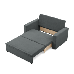 Sofa NEO Kronos, Color - DARK GRAY, Armrest type - Straight Sofa NEO Kronos, Color - DARK GRAY, Armrest type - Straight