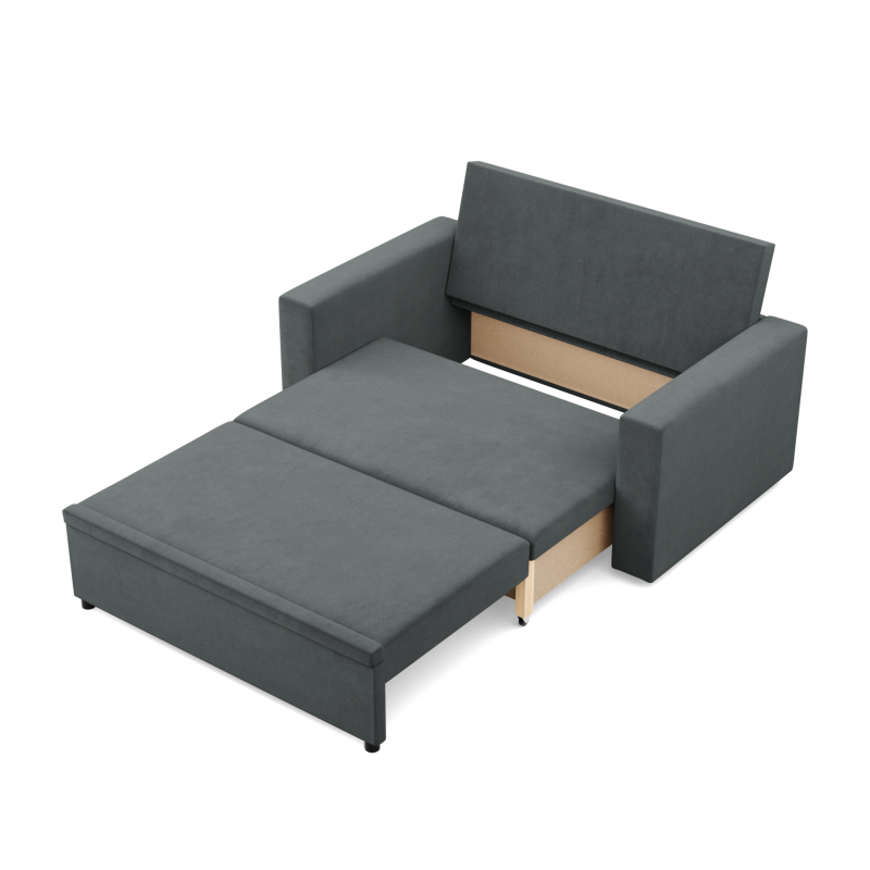 Sofa NEO Kronos, Color - DARK GRAY, Armrest type - Straight Sofa NEO Kronos, Color - DARK GRAY, Armrest type - Straight