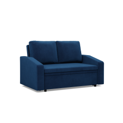Sofa NEO Kronos , Kolor - GRANATOWY, Rodzaj podłokietnika - Skośny