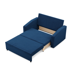 Sofa NEO Kronos, Color - NAVY BLUE, Type of armrest - Slanted Sofa NEO Kronos, Color - NAVY BLUE, Type of armrest - Slanted