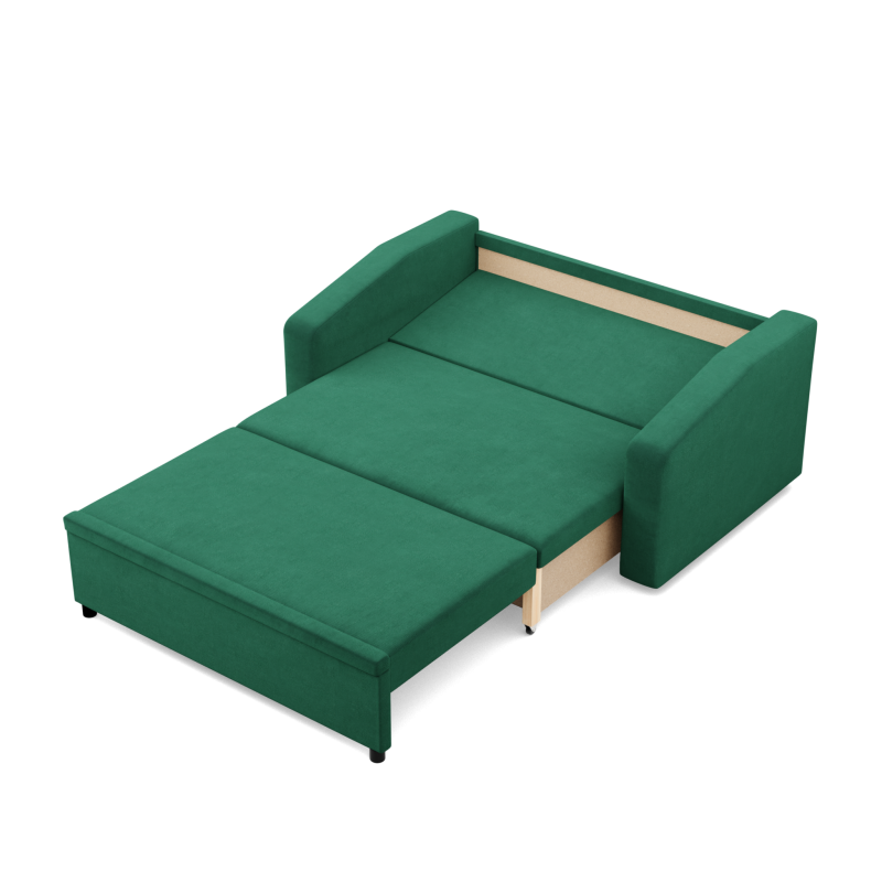 Sofa NEO Kronos, Color - BOTTLE GREEN, Type of armrest - Slanted Sofa NEO Kronos, Color - BOTTLE GREEN, Type of armrest - Slanted