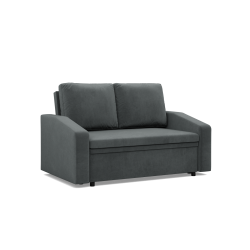 Sofa NEO Kronos , Kolor - CIEMNY SZARY, Rodzaj podłokietnika - Skośny