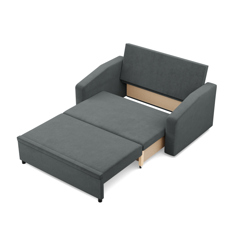 Sofa NEO Kronos, Color - DARK GRAY, Type of armrest - Slanted Sofa NEO Kronos, Color - DARK GRAY, Type of armrest - Slanted