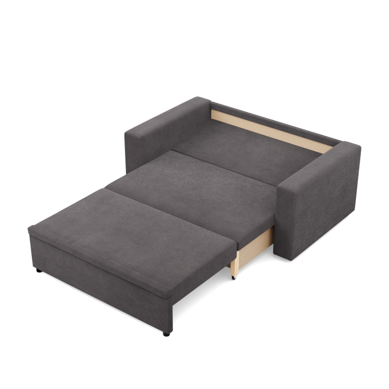 Sofa NEO Poso, Color - DARK GRAY, Type of armrest - Straight Sofa NEO Poso, Color - DARK GRAY, Type of armrest - Straight