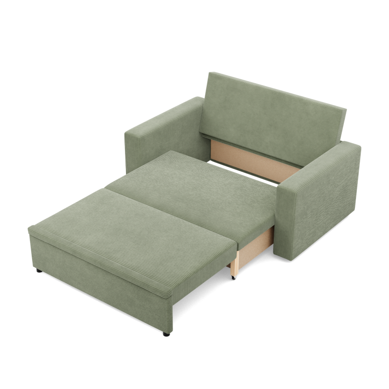 Sofa NEO Poso, Color - LIGHT GREEN, Type of armrest - Straight Sofa NEO Poso, Color - LIGHT GREEN, Type of armrest - Straight