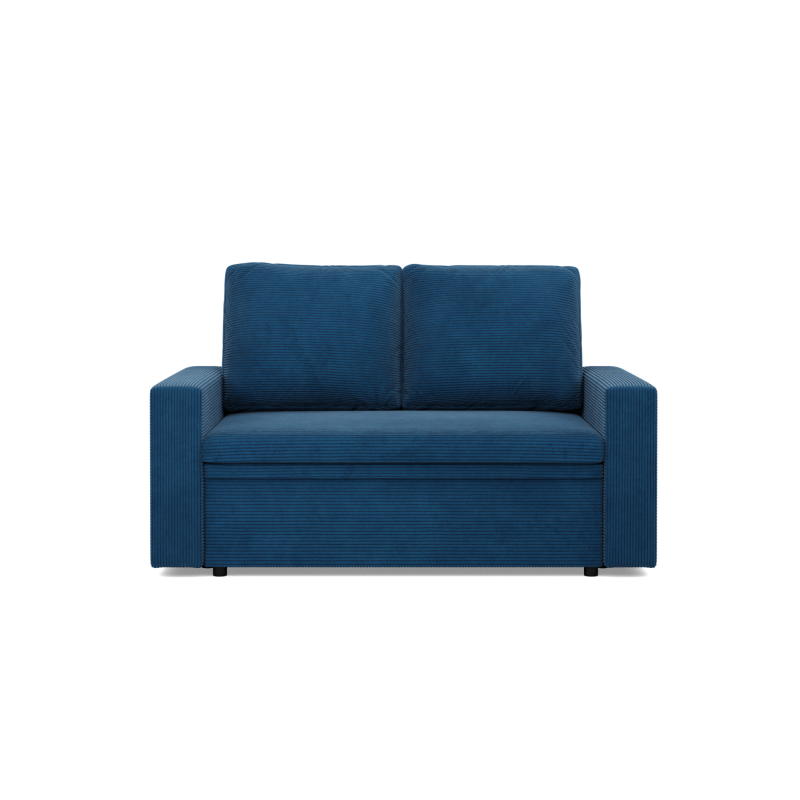 Sofa NEO Poso, Color - NAVY BLUE, Type of armrest - Straight Sofa NEO Poso, Color - NAVY BLUE, Type of armrest - Straight