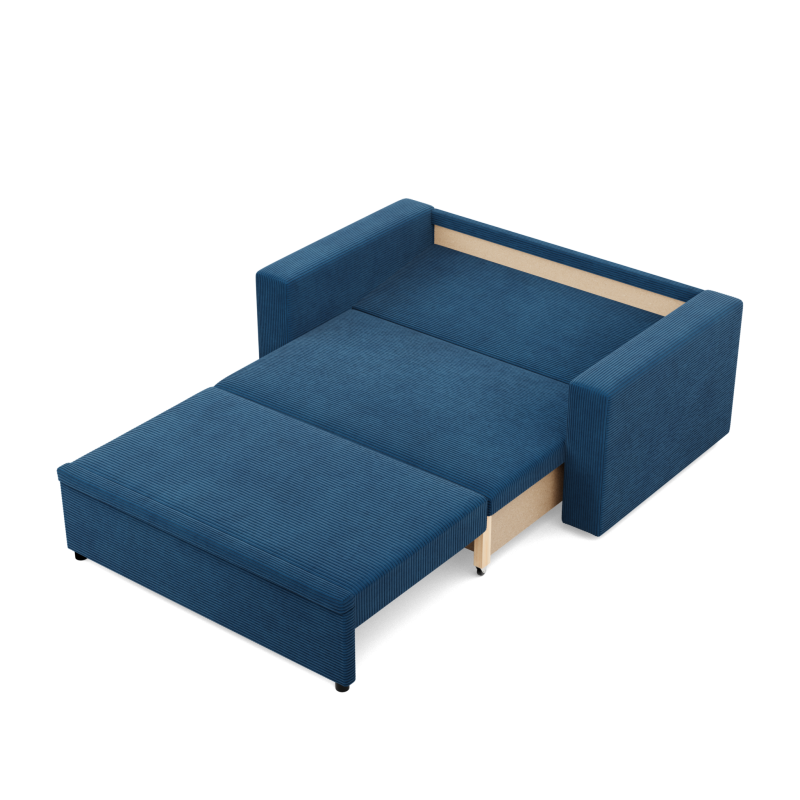 Sofa NEO Poso, Color - NAVY BLUE, Type of armrest - Straight Sofa NEO Poso, Color - NAVY BLUE, Type of armrest - Straight