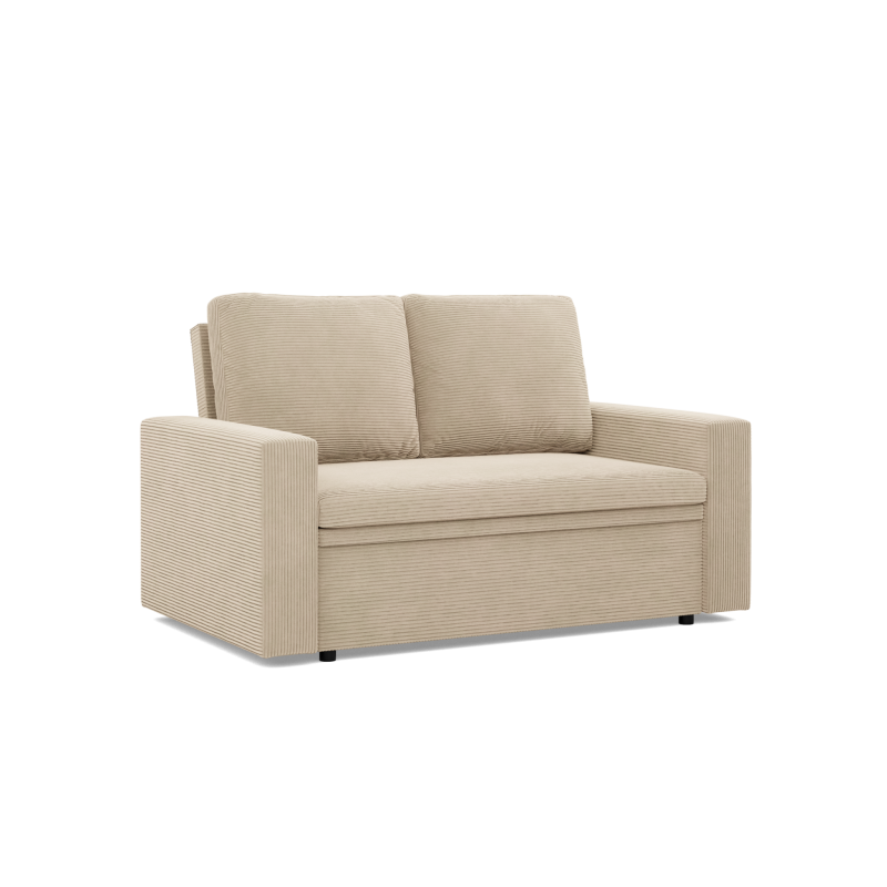 Sofa NEO Poso , Kolor - BEŻOWY, Rodzaj podłokietnika - Prosty Sofa NEO Poso , Kolor - BEŻOWY, Rodzaj podłokietnika - Prosty