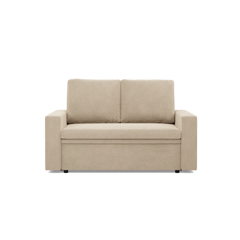 Sofa NEO Poso , Kolor - BEŻOWY, Rodzaj podłokietnika - Prosty Sofa NEO Poso , Kolor - BEŻOWY, Rodzaj podłokietnika - Prosty