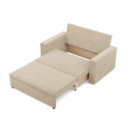 Sofa NEO Poso , Kolor - BEŻOWY, Rodzaj podłokietnika - Prosty Sofa NEO Poso , Kolor - BEŻOWY, Rodzaj podłokietnika - Prosty