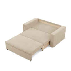 Sofa NEO Poso , Kolor - BEŻOWY, Rodzaj podłokietnika - Prosty Sofa NEO Poso , Kolor - BEŻOWY, Rodzaj podłokietnika - Prosty