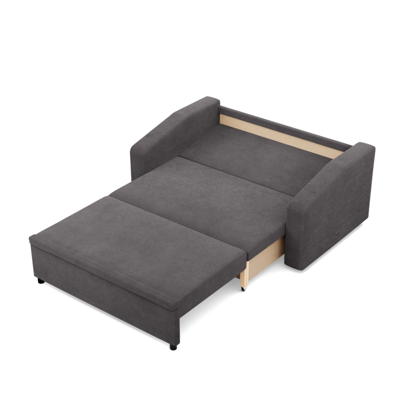 Sofa NEO Poso, Color - DARK GRAY, Type of armrest - Slanted Sofa NEO Poso, Color - DARK GRAY, Type of armrest - Slanted