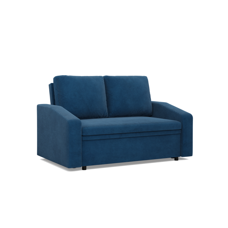 Sofa NEO Poso, Color - NAVY BLUE, Type of armrest - Slanted Sofa NEO Poso, Color - NAVY BLUE, Type of armrest - Slanted