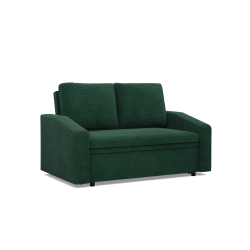 Sofa NEO Poso , Kolor - BUTELKOWA ZIELEŃ, Rodzaj podłokietnika - Skośny