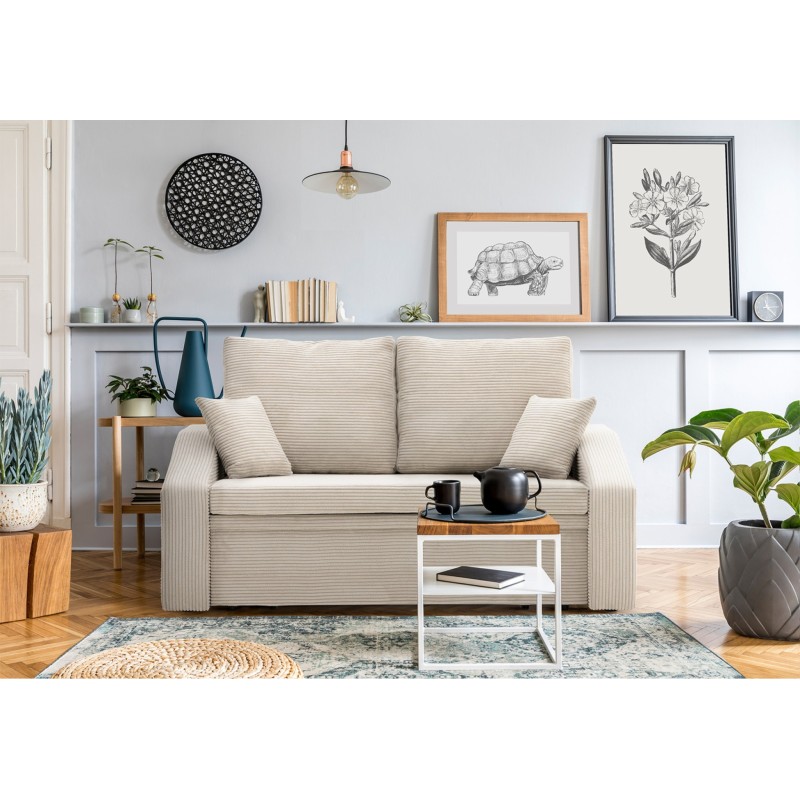 Sofa NEO Poso, Color - BEIGE, Type of armrest - Slanted Sofa NEO Poso, Color - BEIGE, Type of armrest - Slanted