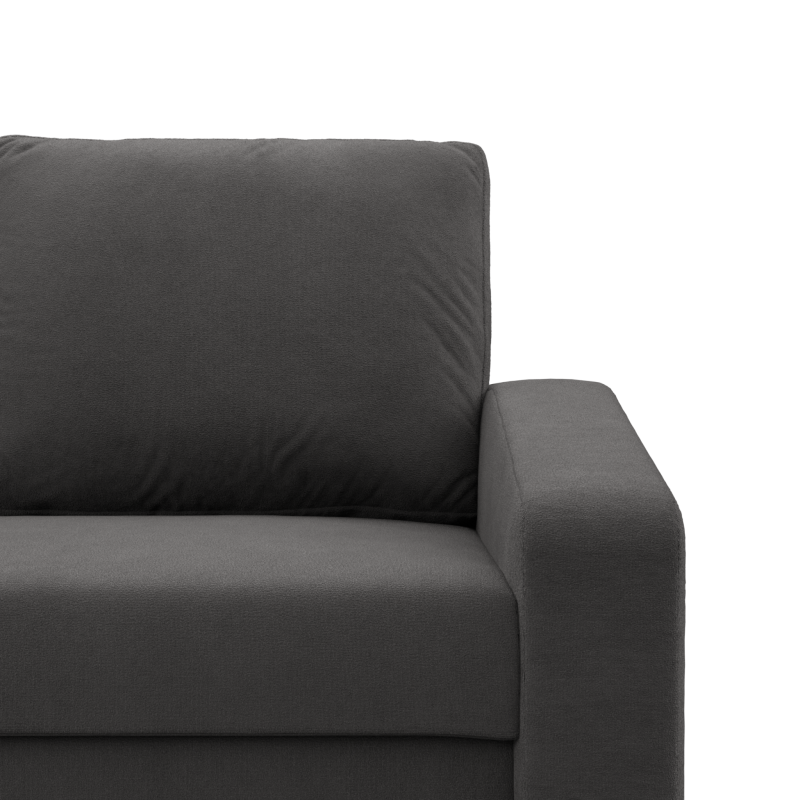 Ecksofa NEO Mikro, Füllung - Schaumstoff, Farbe - GRAU, Art der Armlehne - Schräg Ecksofa NEO Mikro, Füllung - Schaumstoff, Farbe - GRAU, Art der Armlehne - Schräg