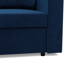 Ecksofa NEO Kronos, Füllung - Federkern, Farbe - BLAU, Armlehnentyp - Gerade Ecksofa NEO Kronos, Füllung - Federkern, Farbe - BLAU, Armlehnentyp - Gerade