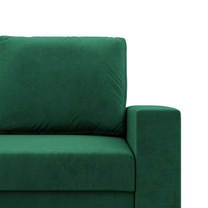 Ecksofa NEO Kronos, Füllung - Federn, Farbe - FLASCHENGRÜN, Art der Armlehne - Einfach Ecksofa NEO Kronos, Füllung - Federn, Farbe - FLASCHENGRÜN, Art der Armlehne - Einfach