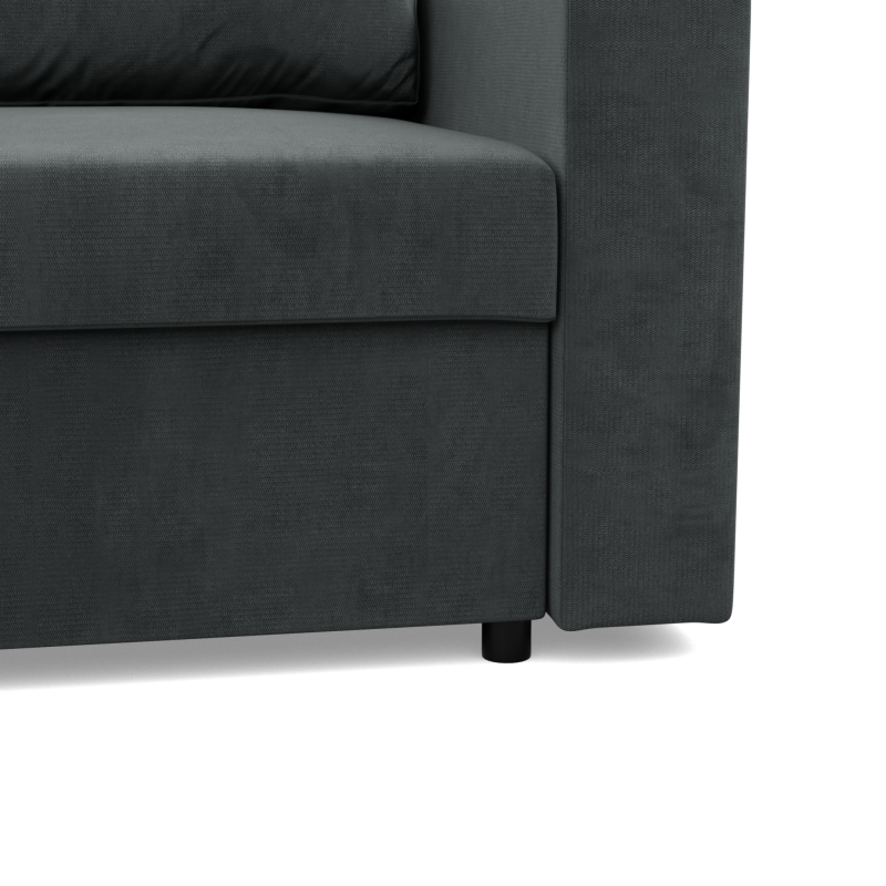 Esquinero NEO Kronos, Relleno - De muelles, Color - GRIS OSCURO, Tipo de reposabrazos - Recto Esquinero NEO Kronos, Relleno - De muelles, Color - GRIS OSCURO, Tipo de reposabrazos - Recto