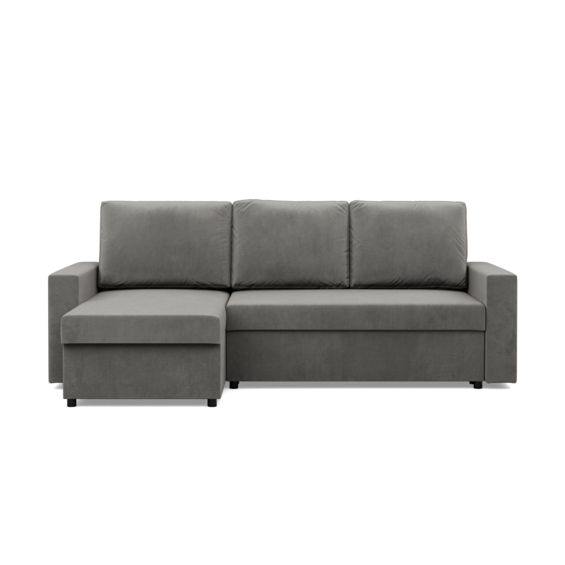 Ecksofa NEO Kronos, Polsterung - Federkern, Farbe - HELLGRAU, Art der Armlehne - Gerade Ecksofa NEO Kronos, Polsterung - Federkern, Farbe - HELLGRAU, Art der Armlehne - Gerade