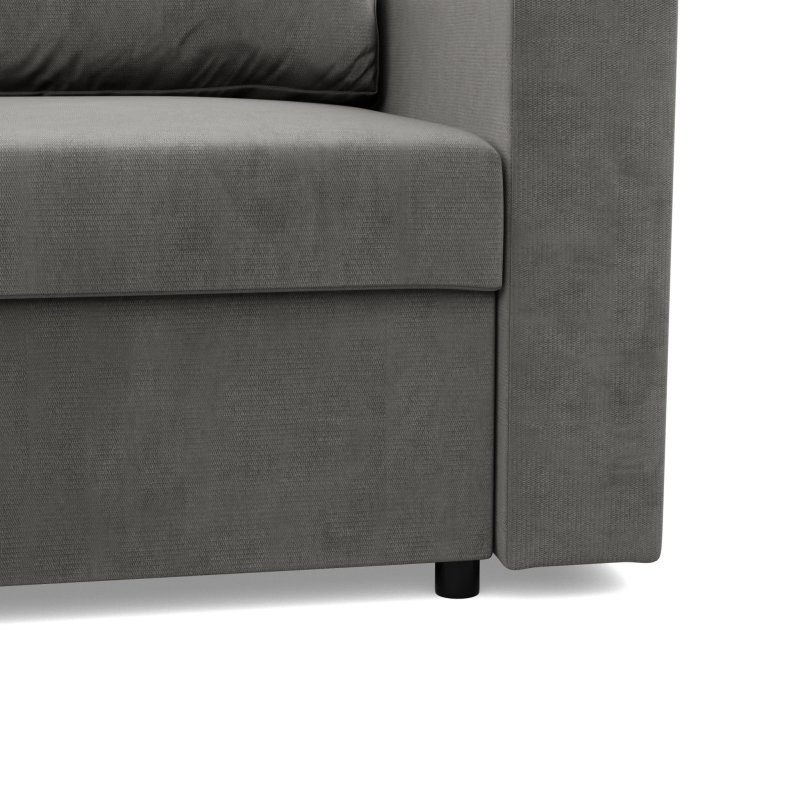 Ecksofa NEO Kronos, Polsterung - Federkern, Farbe - HELLGRAU, Art der Armlehne - Gerade Ecksofa NEO Kronos, Polsterung - Federkern, Farbe - HELLGRAU, Art der Armlehne - Gerade