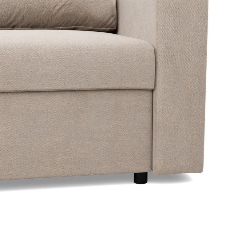 Ecksofa NEO Kronos, Füllung - Federkern, Farbe - BEIGE, Armlehnenart - Gerade Ecksofa NEO Kronos, Füllung - Federkern, Farbe - BEIGE, Armlehnenart - Gerade