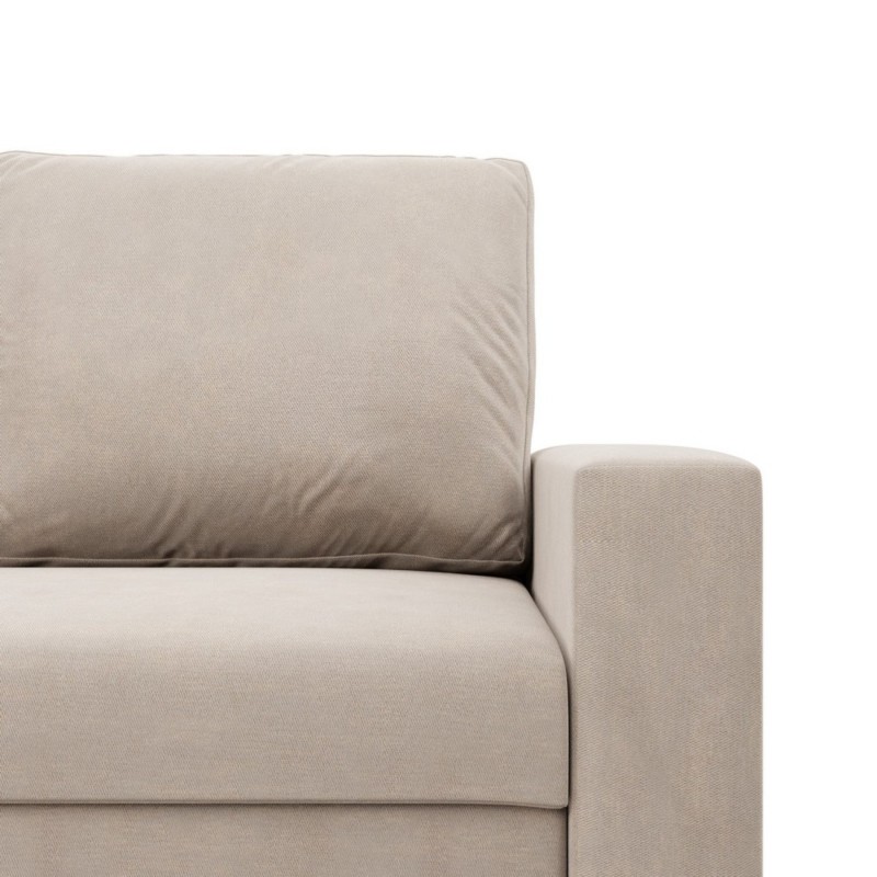 Ecksofa NEO Kronos, Füllung - Federkern, Farbe - BEIGE, Armlehnenart - Gerade Ecksofa NEO Kronos, Füllung - Federkern, Farbe - BEIGE, Armlehnenart - Gerade