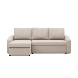Ecksofa NEO Kronos, Füllung - Federkern, Farbe - BEIGE, Armlehnenart - Schräg Ecksofa NEO Kronos, Füllung - Federkern, Farbe - BEIGE, Armlehnenart - Schräg