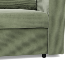 Ecksofa NEO Poso, Füllung - Feder, Farbe - HELLGRÜN, Art der Armlehne - Einfach Ecksofa NEO Poso, Füllung - Feder, Farbe - HELLGRÜN, Art der Armlehne - Einfach