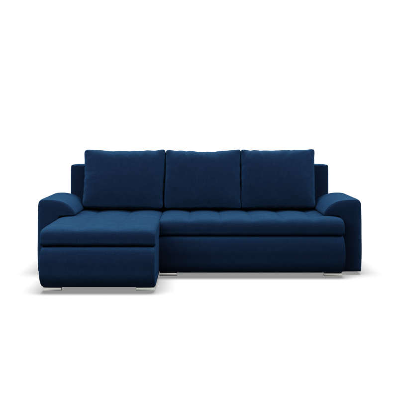 FORESTA LL Kronos Corner Sofa, Side - LEFT, Color - NAVY BLUE FORESTA LL Kronos Corner Sofa, Side - LEFT, Color - NAVY BLUE